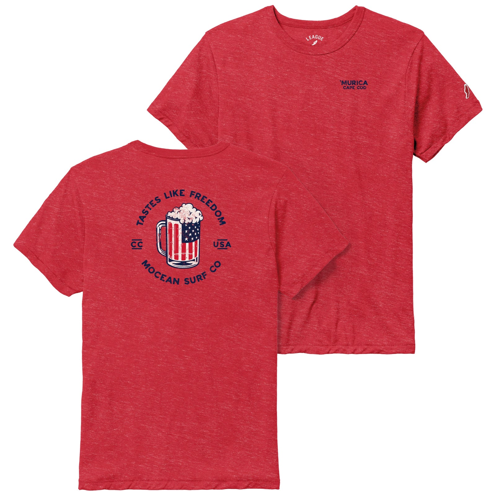 Heather true red L900 w/ Cape Cod Taste Like Freedom LC