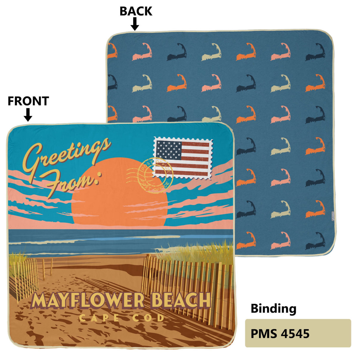 VS500 CC Postcard Blanket