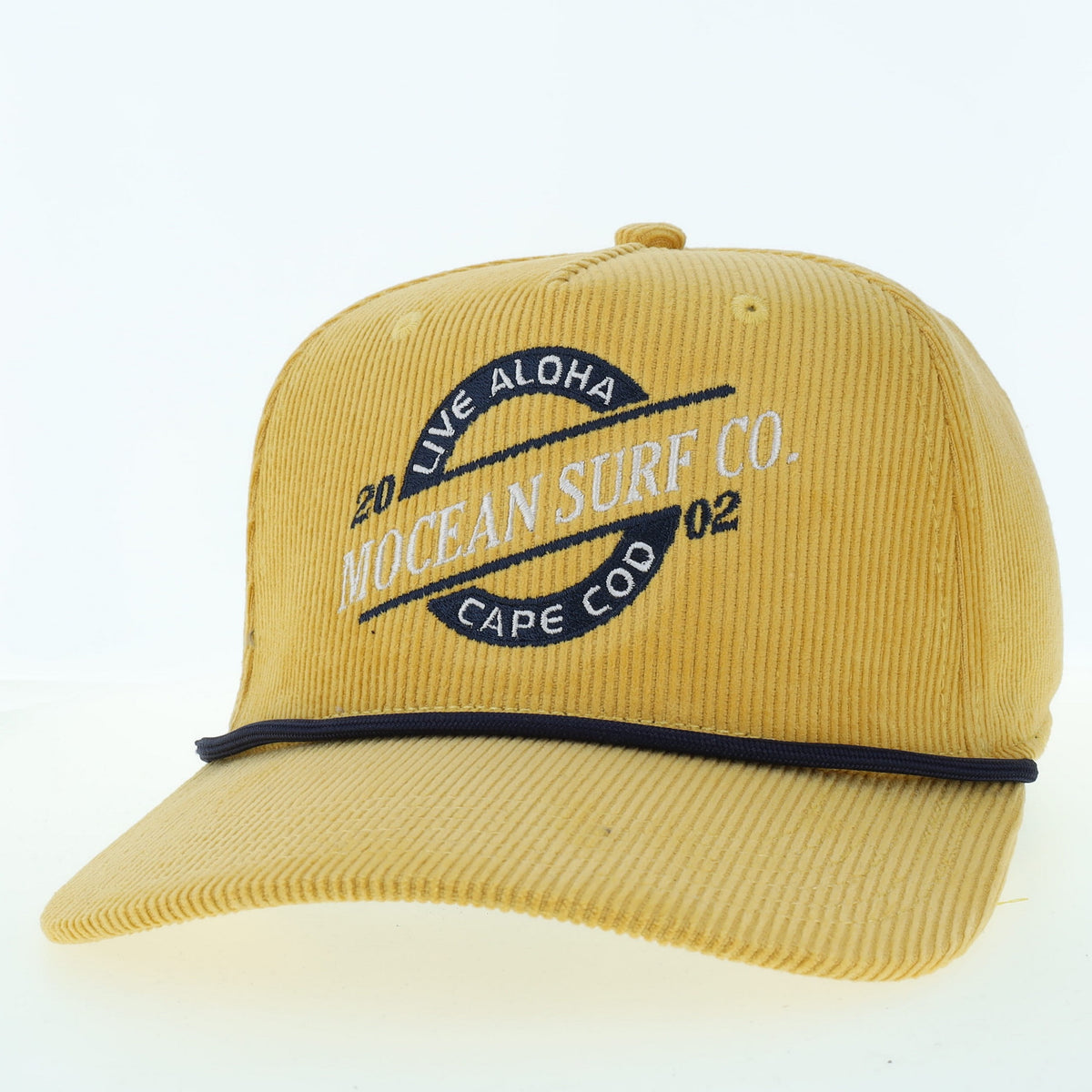 Golden amber corduroy ROADIE w/ MOCEAN Slant Split Circle V2