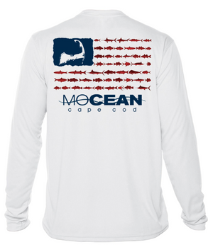 Fish Flag L/S UPF 50+ Performance Shirt