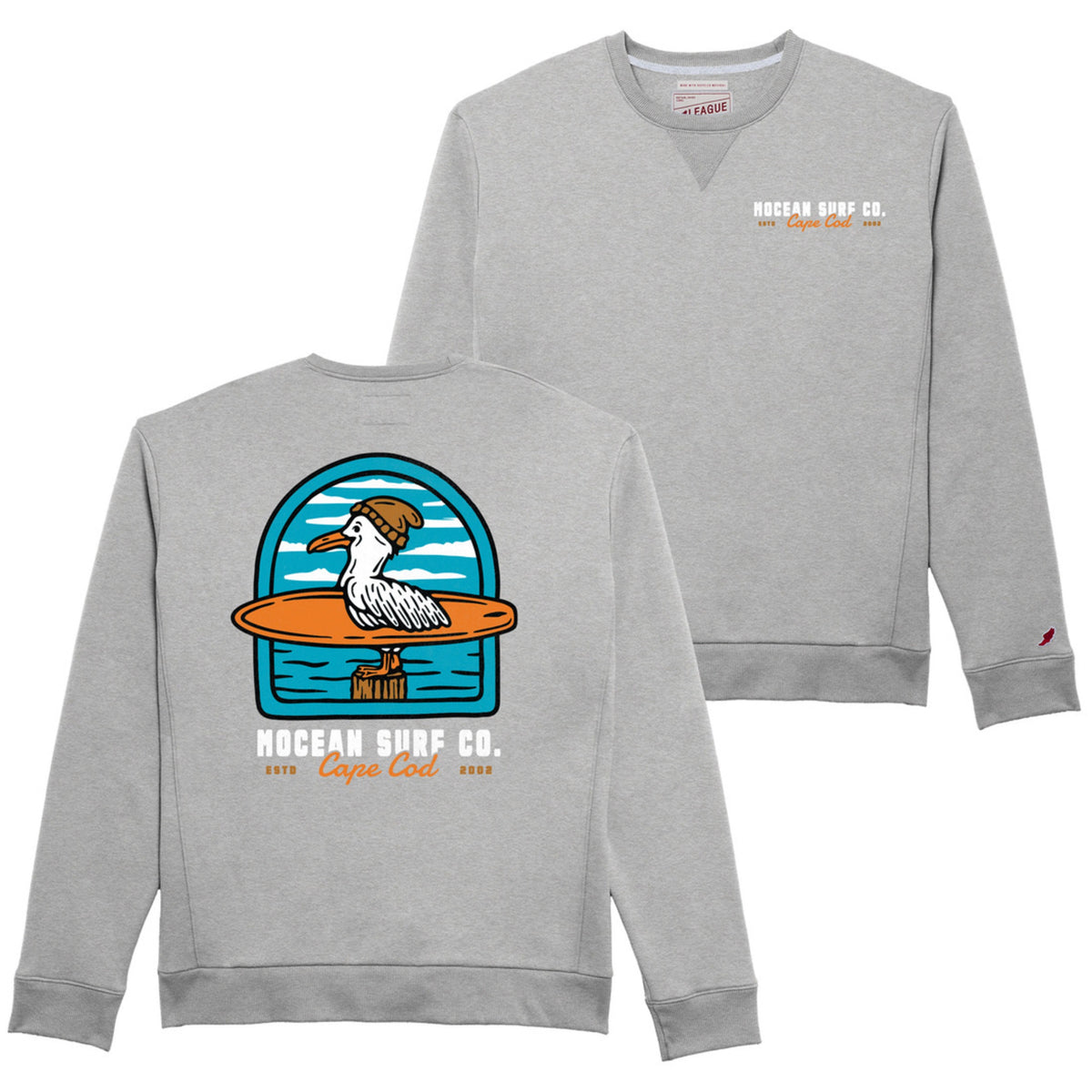 Vintage grey PFM100 w/ MOCEAN Surfs Up LC