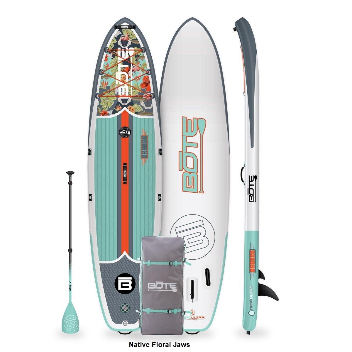 Breeze Aero Inflatable Paddle Board 10'8'' / Native Floral Jaws - MOCEAN Cape Cod