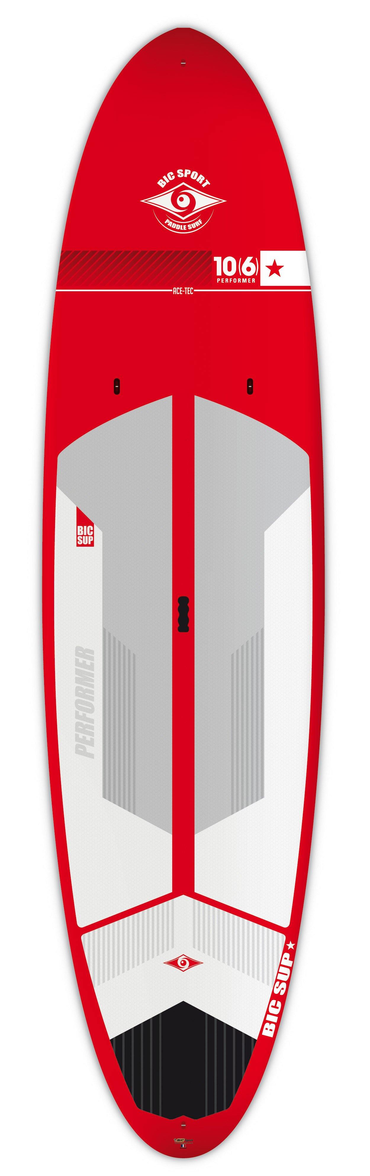 bic paddle board 10'6" red