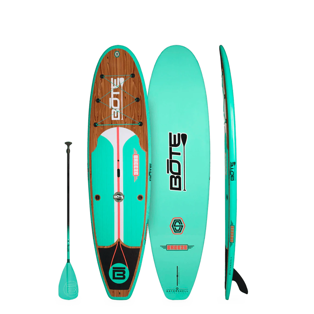 Breeze 10′6″ Classic Teak Paddle Board