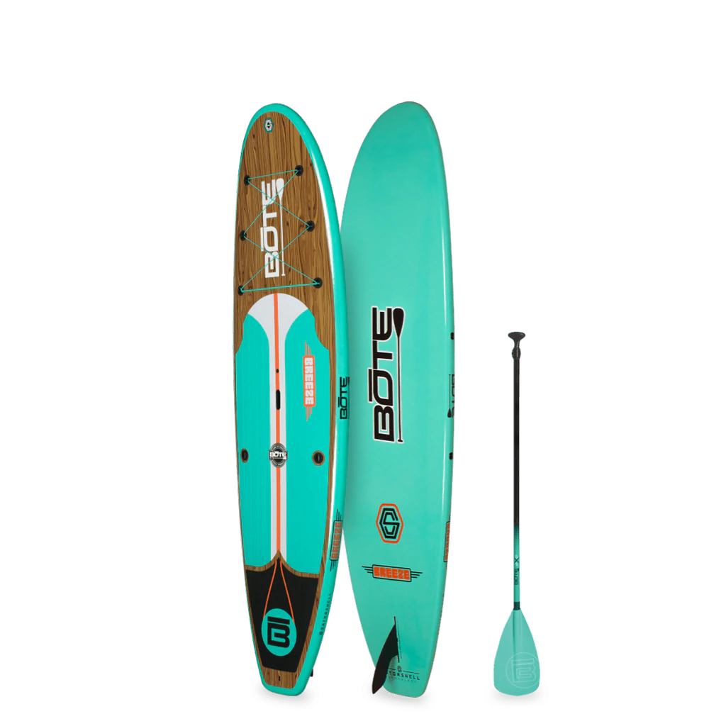 Breeze 10′6″ Classic Teak Paddle Board