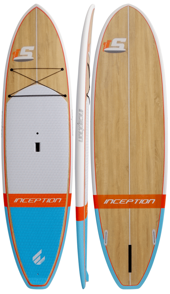 Inception 10'6 Wood - Blue/Orange