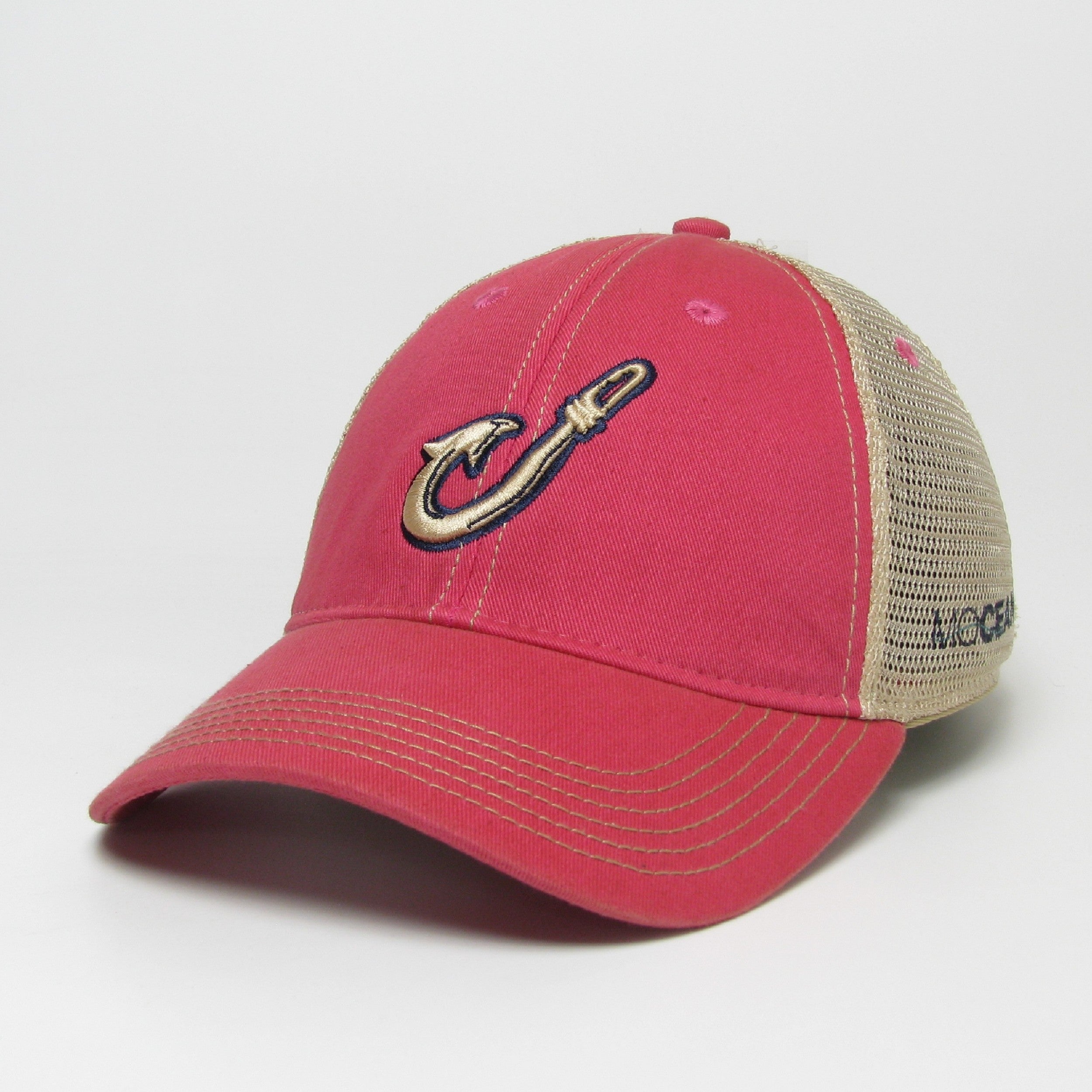NJ (New Jersey) Baseball Cap Pink