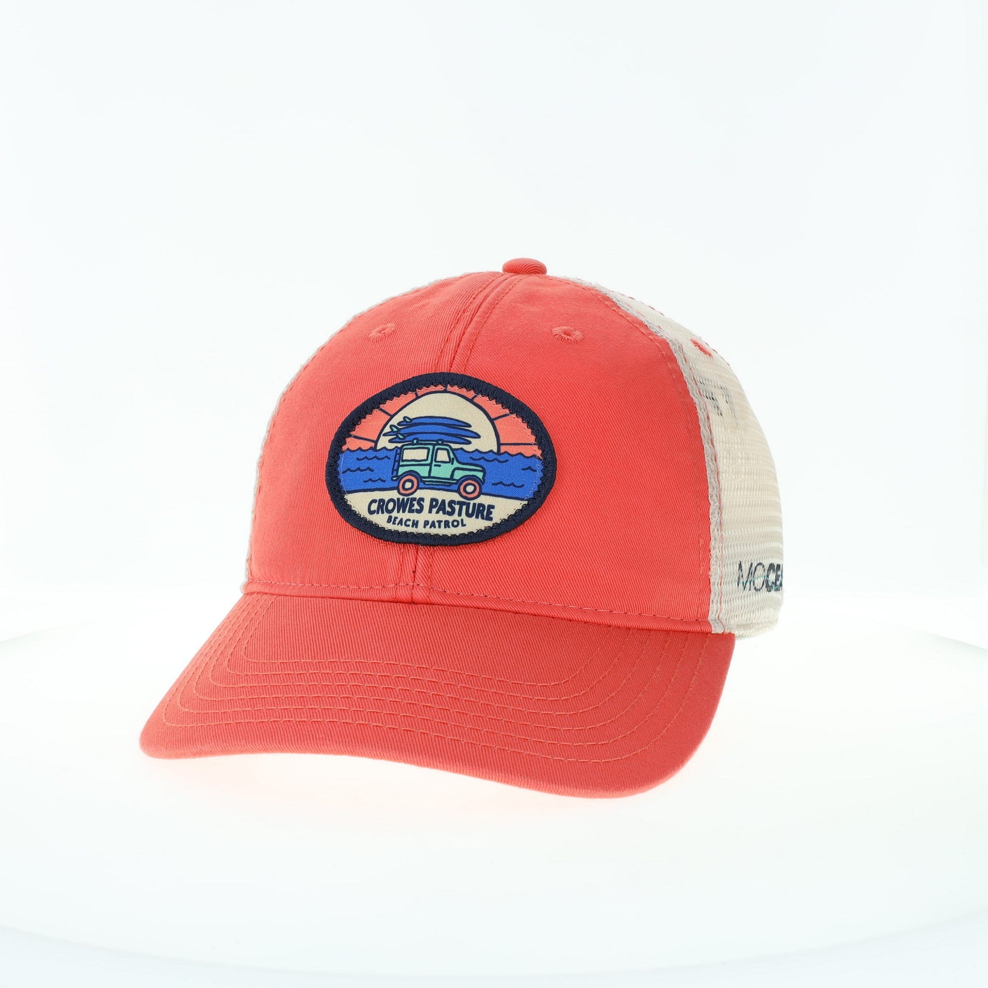 Crowes Pasture Matchbox Relaxed Twill Hat - Coral