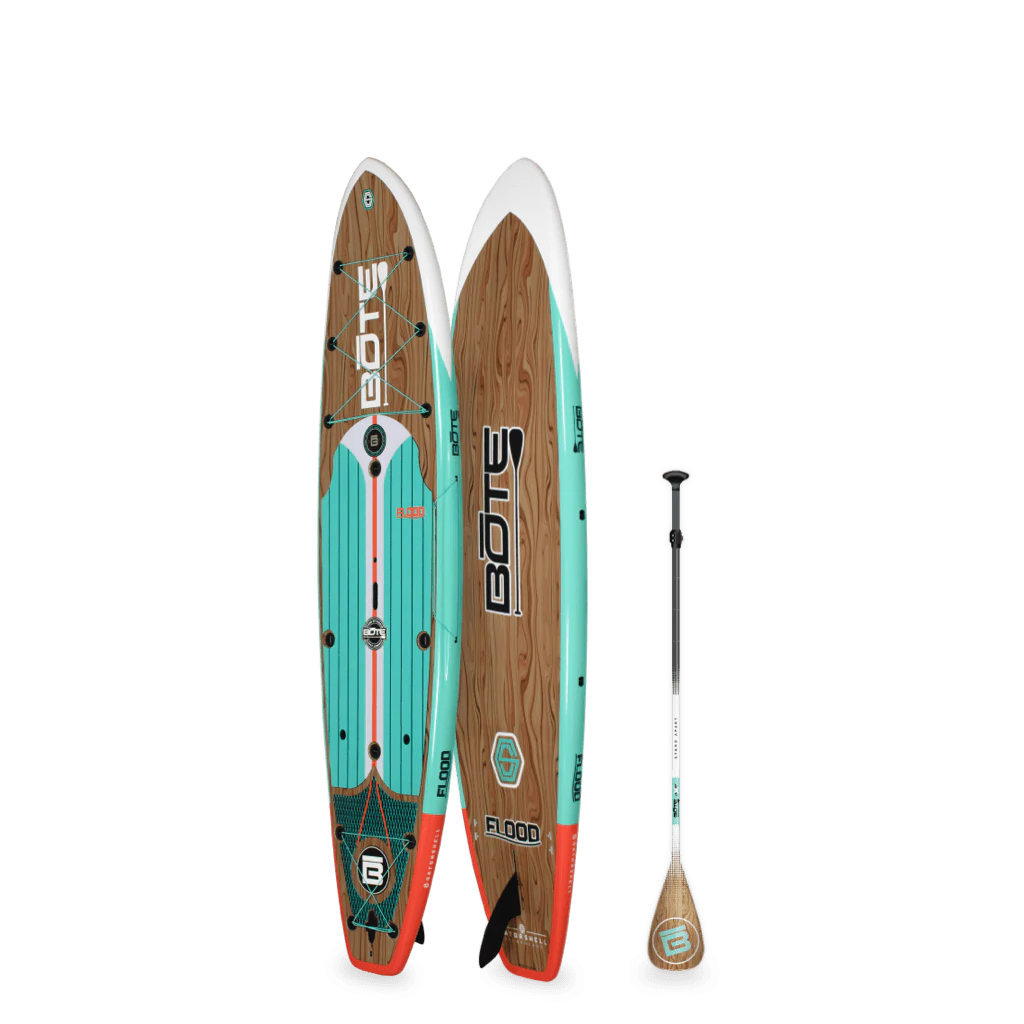 Flood 10′6″ Classic Teak Paddle Board