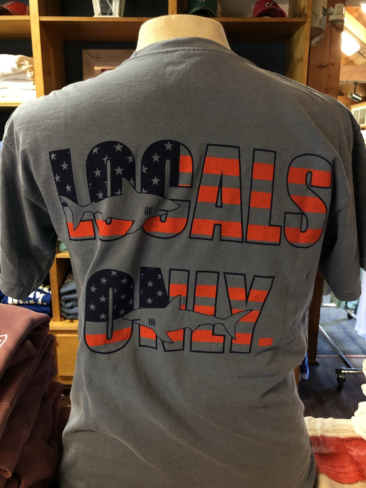 LOCALS ONLY S/S TEE - USA EDITION - MOCEAN Cape Cod