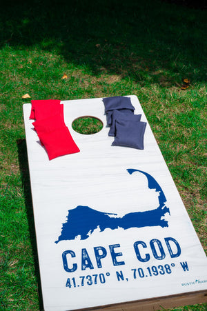 Cape Cod Cornhole - White